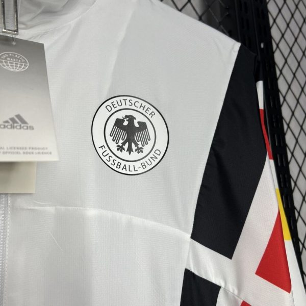 Germany 2024/25 Euro White Windbreaker - Image 4
