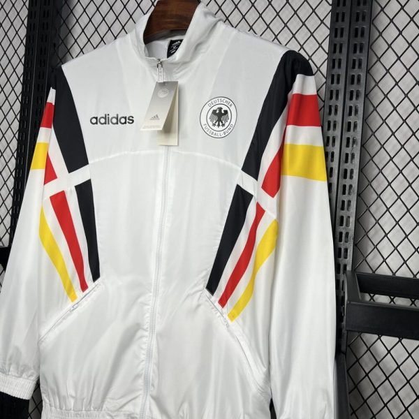 Germany 2024/25 Euro White Windbreaker - Image 3