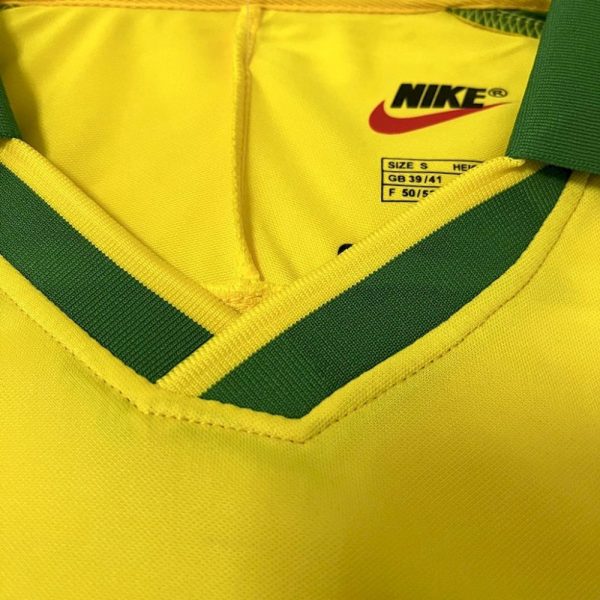 Brazil 1997 Home Retro Jersey - Image 5