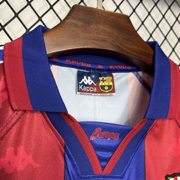 Barcelona 1995/97 Home Retro Jersey - Image 6