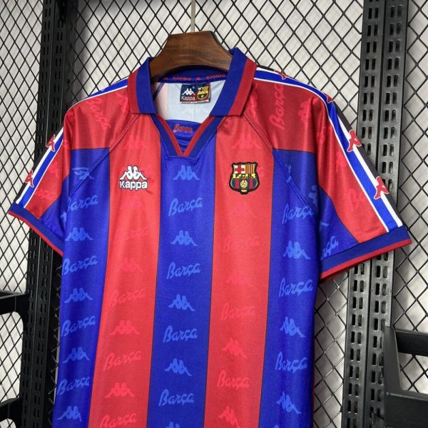 Barcelona 1995/97 Home Retro Jersey - Image 5