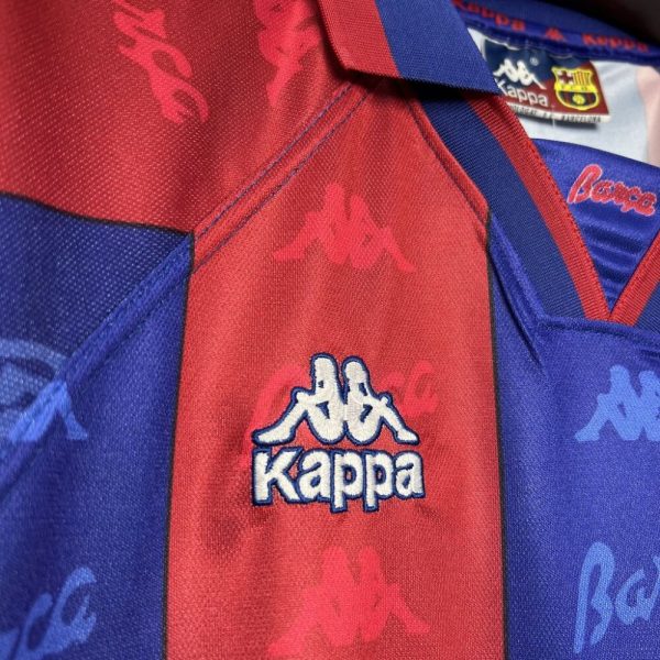 Barcelona 1995/97 Home Retro Jersey - Image 4