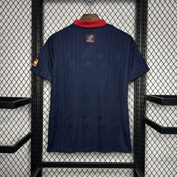 Spain 1996 Away Retro Jersey - Image 2