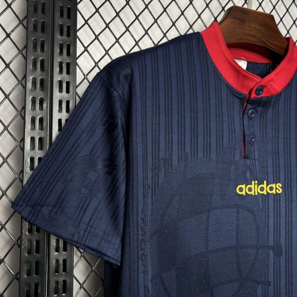 Spain 1996 Away Retro Jersey - Image 3