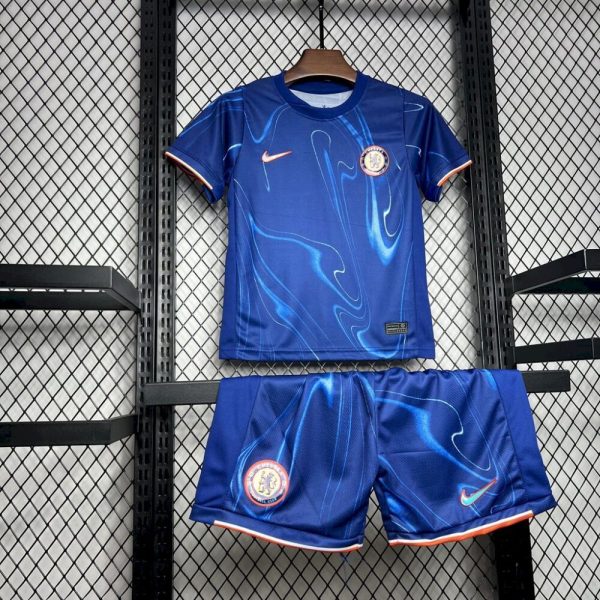 Chelsea 2024/25 Home Kids Kit - Image 4