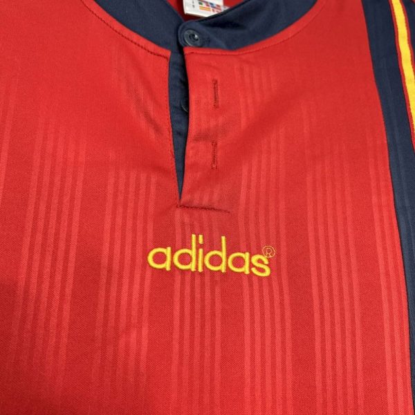 Spain 1996 Home Retro Jersey - Image 7