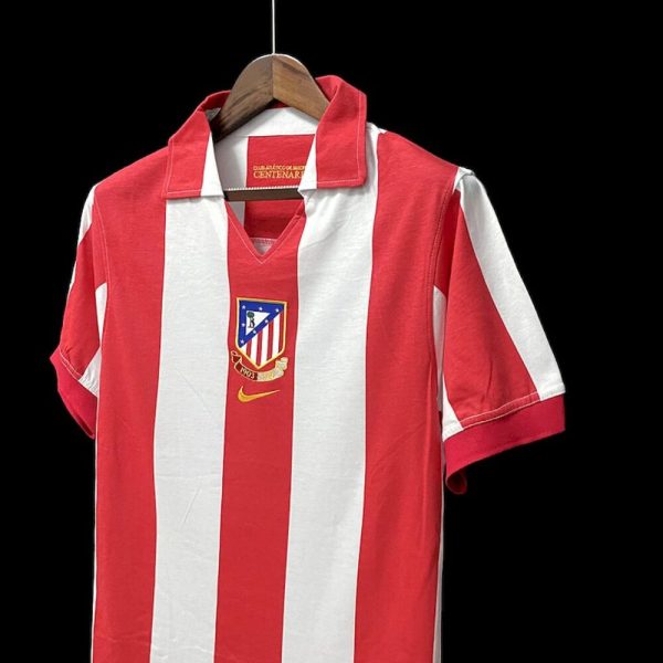Atletico Madrid 1903-2003 Centennial Edition Retro Jersey - Image 3