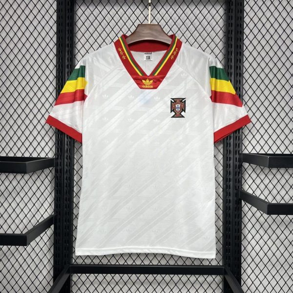 Portugal 1992/94 Away Retro Jersey - Image 9