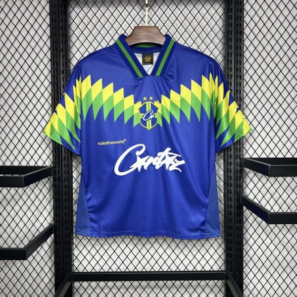 Brazil 1995 Away Corteiz Retro Jersey - Image 7