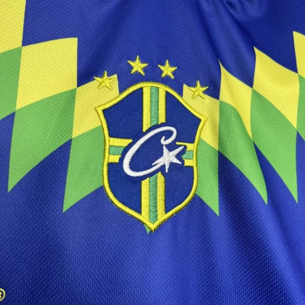 Brazil 1995 Away Corteiz Retro Jersey - Image 4