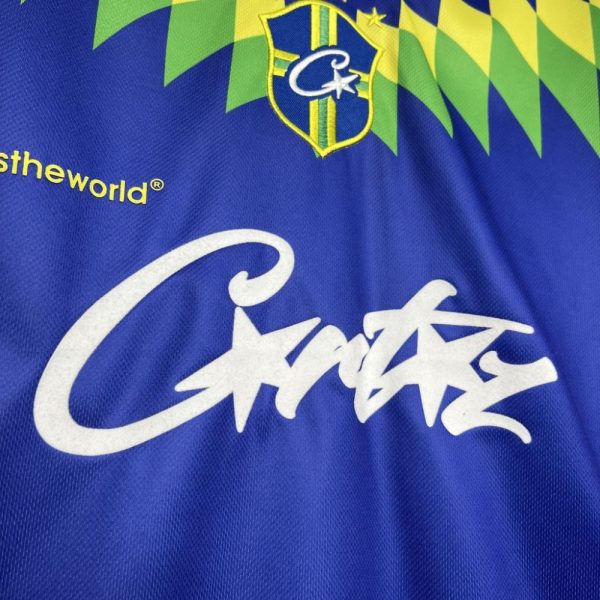 Brazil 1995 Away Corteiz Retro Jersey - Image 3