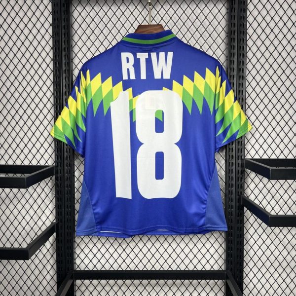 Brazil 1995 Away Corteiz Retro Jersey - Image 2