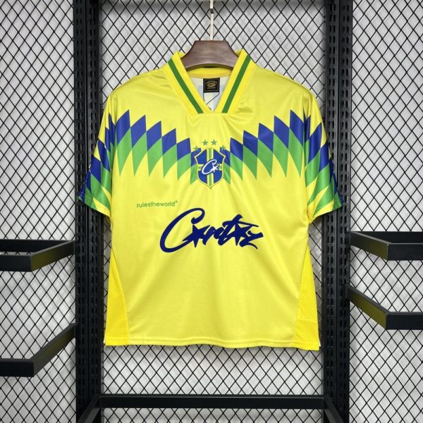 Brazil 1995 Home Corteiz Retro Jersey - Image 4
