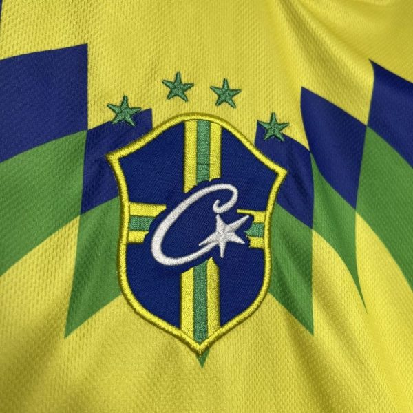 Brazil 1995 Home Corteiz Retro Jersey - Image 6