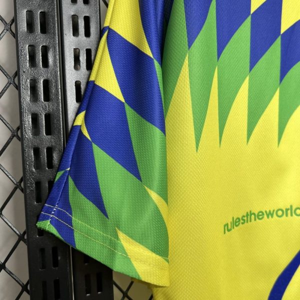 Brazil 1995 Home Corteiz Retro Jersey - Image 7