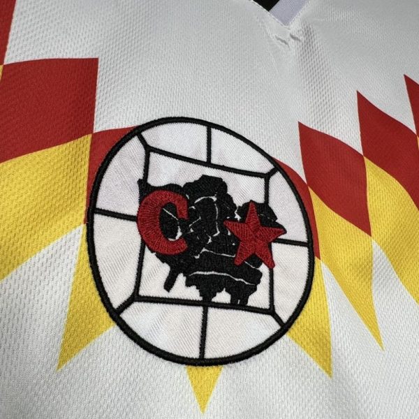 Club America 1995 White Corteiz Retro Jersey - Image 4