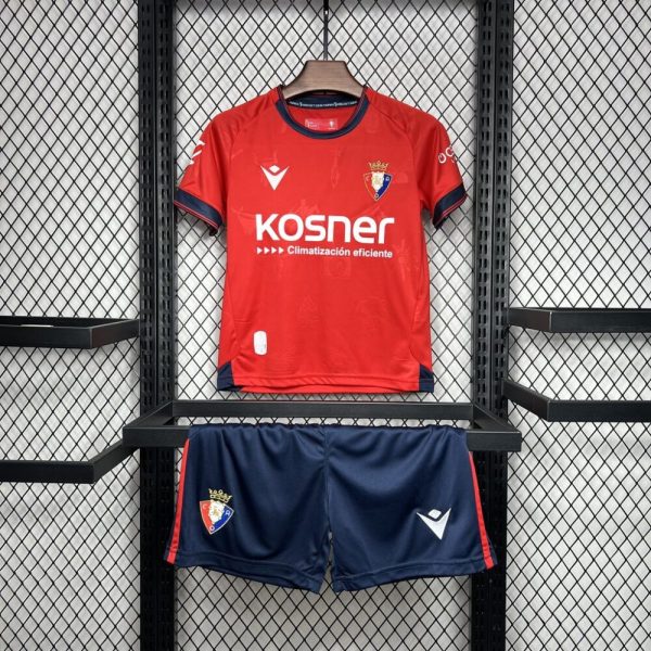 Ca Osasuna 2024/25 Home Kids Kit