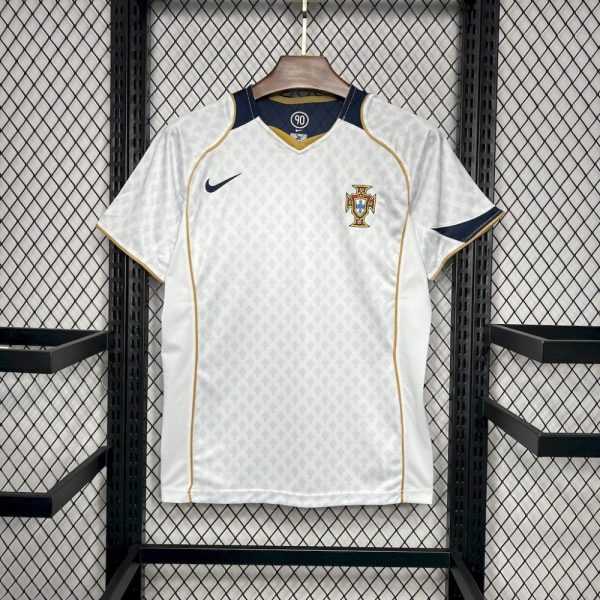 Portugal 2004 Away Retro Jersey - Image 7