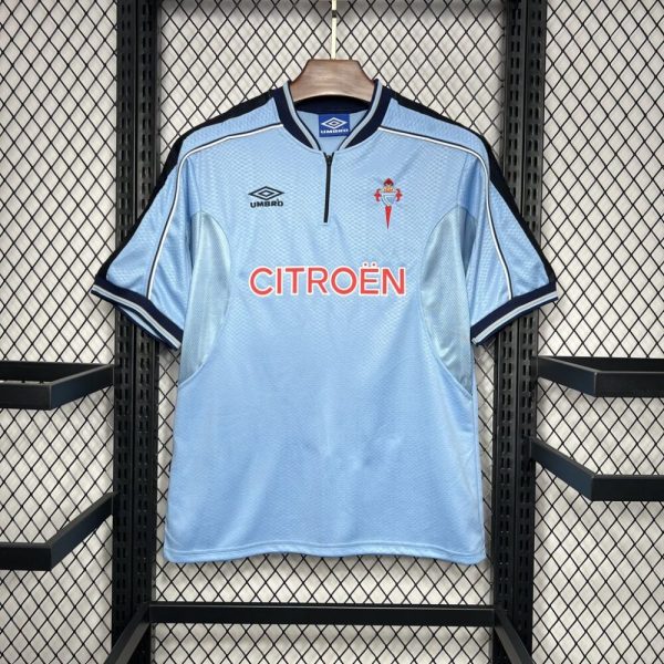 Celta Vigo 1999/00 Home Retro Jersey - Image 9