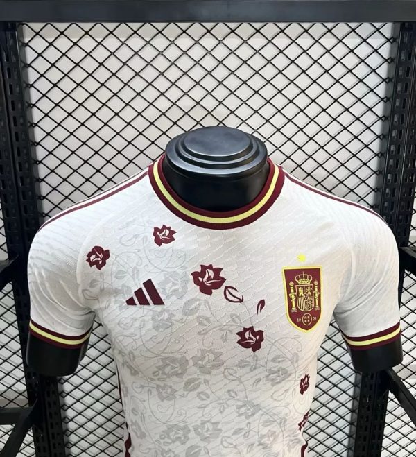 Spain 2024/25 Special Edition White Jersey Player Version - Image 3