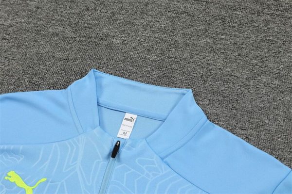 Manchester City 2024/25 Half-Zip Adult Sweater+Pant 14001 - Image 3