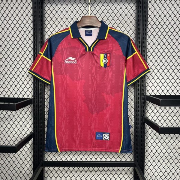 Venezuela 2000 Home Retro Jersey - Image 9