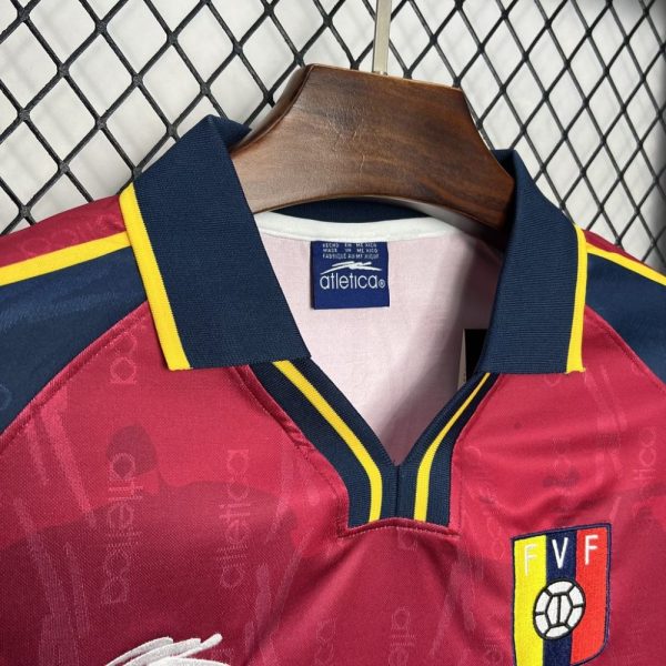 Venezuela 2000 Home Retro Jersey - Image 8
