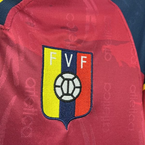 Venezuela 2000 Home Retro Jersey - Image 5