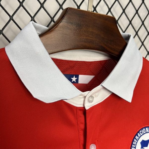 Chile 2015/16 Home Retro Jersey - Image 8