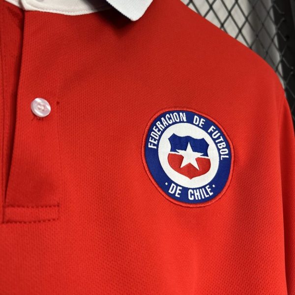 Chile 2015/16 Home Retro Jersey - Image 6