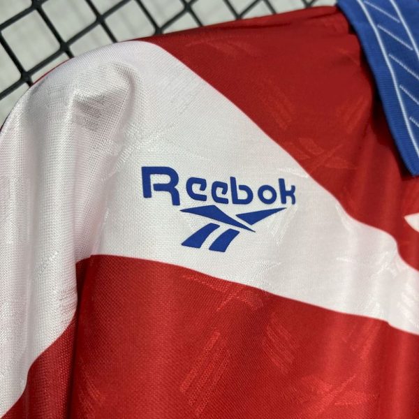 Chile 1998 Home Long Sleeves Retro Jersey - Image 7