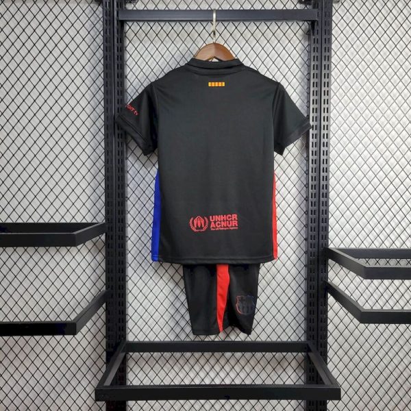 Barcelona 2024/25 Travis Scott Edition Away Kids Kit - Image 2