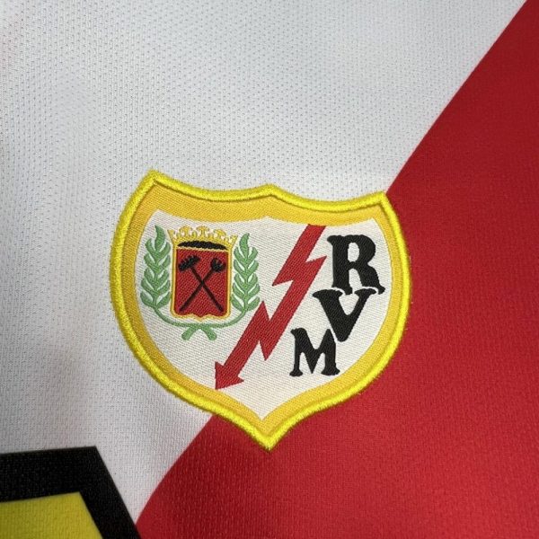 Rayo Vallecano 2001/02 Home Retro Jersey - Image 5