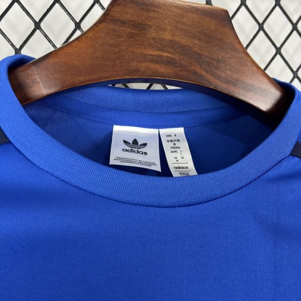 Manchester United 2024/25 Joint Edition Blue Long Sleeves Retro Jersey - Image 6