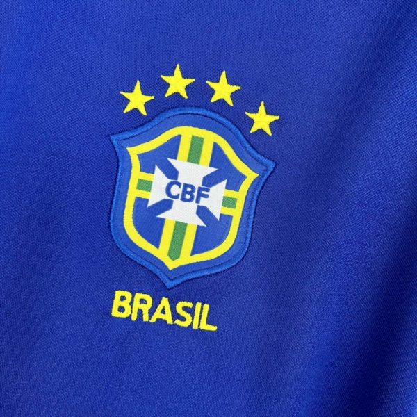 Brazil 1998 Away Retro Jersey - Image 6