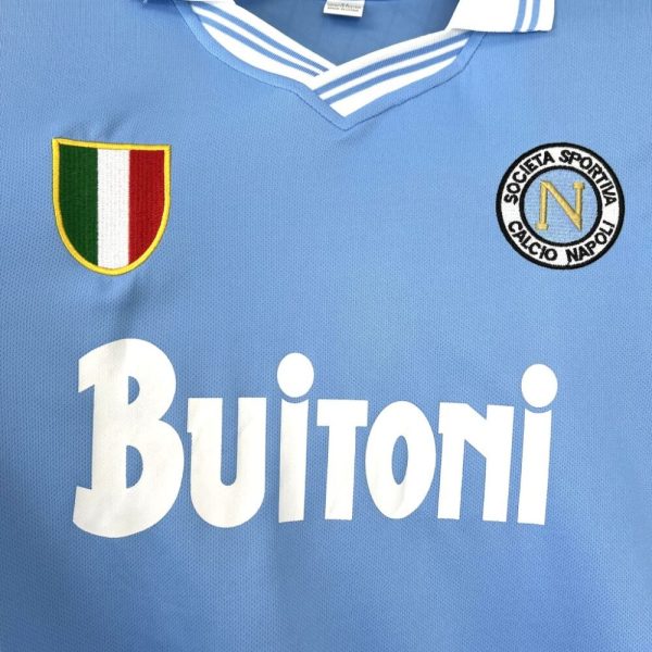 Napoli 1986/87 Home Retro Jersey - Image 5