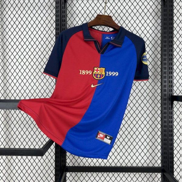 Barcelona 1899/1999 100Th Anniversary Editions Retro Jersey