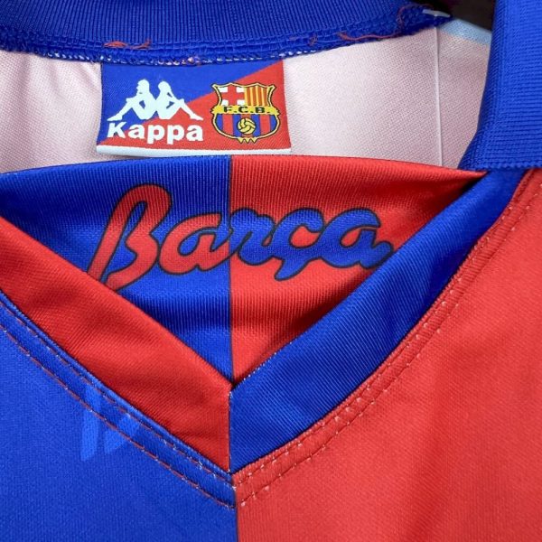 Barcelona 1992/95 Home Retro Jersey - Image 5