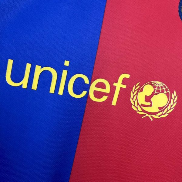 Barcelona 2008/09 Home Retro Jersey - Image 5