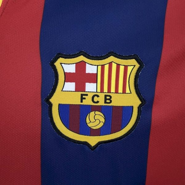 Barcelona 2014/15 Home Retro Jersey - Image 7