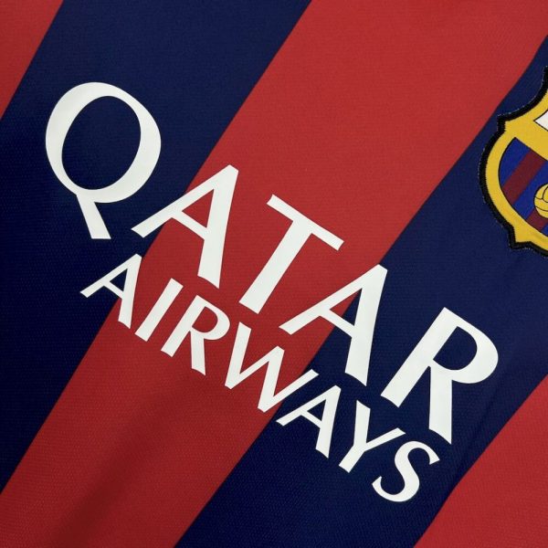 Barcelona 2014/15 Home Retro Jersey - Image 6