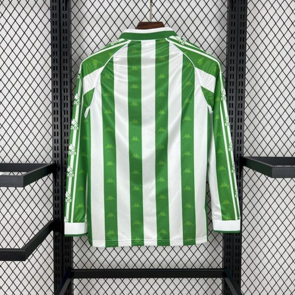 Real Betis 1995/97 Home Long Sleeves Retro Jersey - Image 2