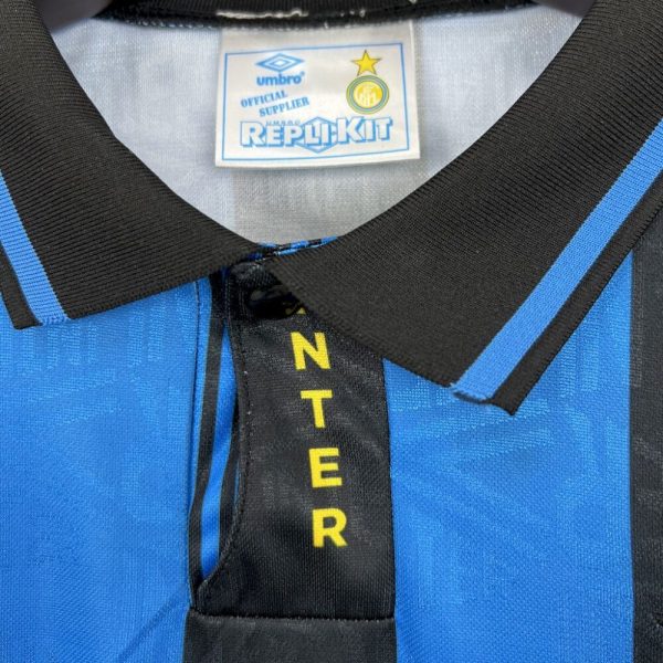 Inter Milan 1993/94 Home Retro Jersey - Image 6