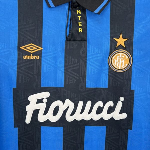 Inter Milan 1993/94 Home Retro Jersey - Image 3