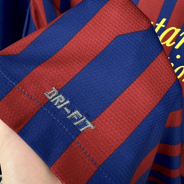 Barcelona 2011/12 Home Long Sleeves Retro Jersey - Image 8