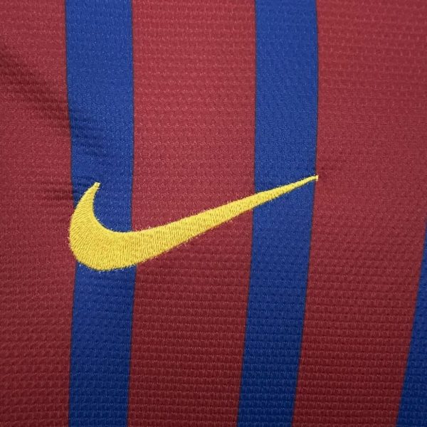 Barcelona 2011/12 Home Long Sleeves Retro Jersey - Image 6