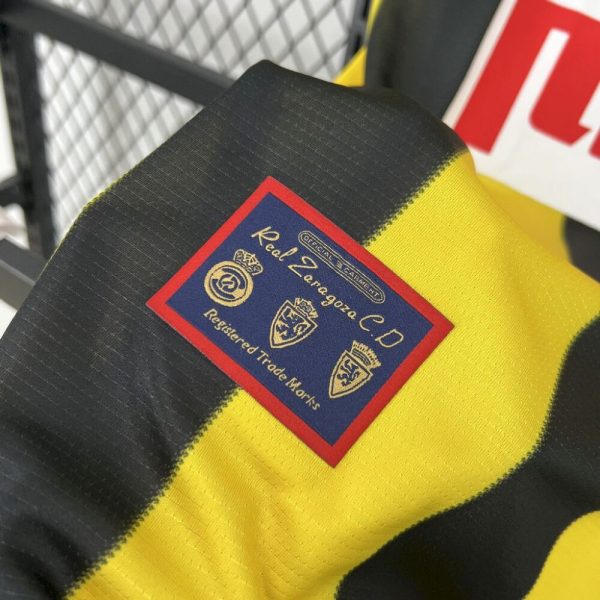 Real Zaragoza 1996/97 Away Retro Jersey - Image 8