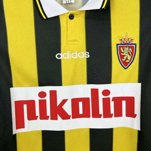 Real Zaragoza 1996/97 Away Retro Jersey - Image 5