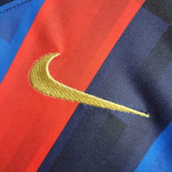 Barcelona 2022/23 Home Retro Jersey - Image 4