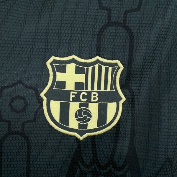 Barcelona 2024/25 Dark Green Training Jersey - Image 5